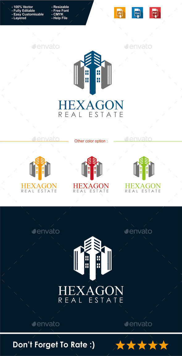 Real Estate Logo - Buildings Logo Templates