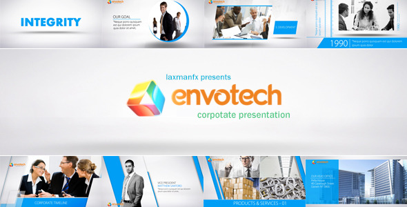 Corporate Presentaion - VideoHive 10508563