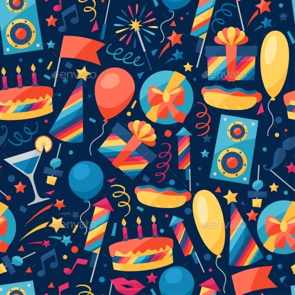 Celebration Pattern - Birthdays Seasons/Holidays