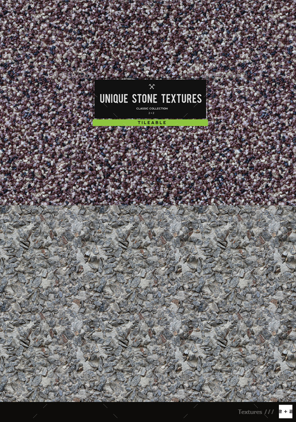Unique Stone Textures (Tileable) - Stone Textures