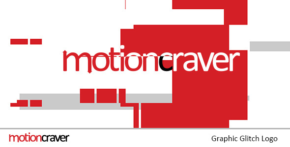 Graphic Glitch Logo - VideoHive 10513059