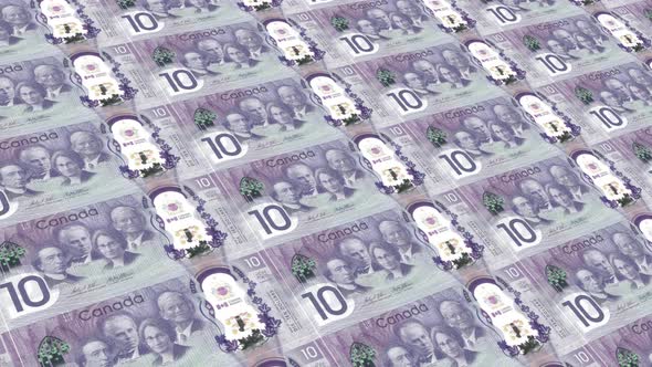 Canada Money / 10 Canadian Dollar 4K alt
