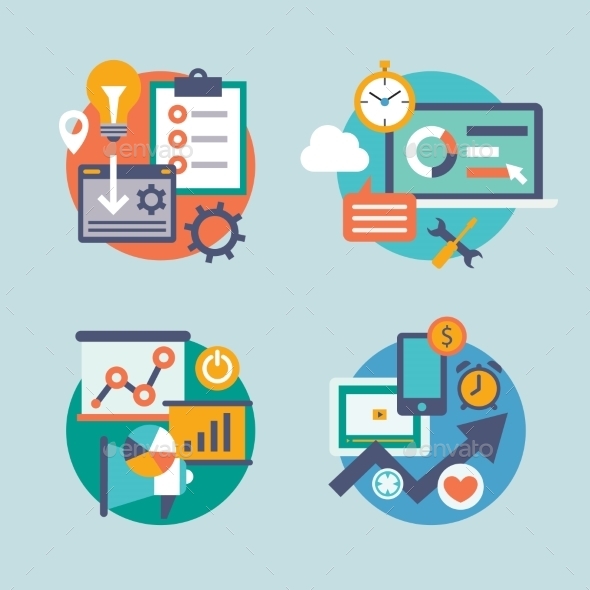Internet Marketing Icons - Web Technology