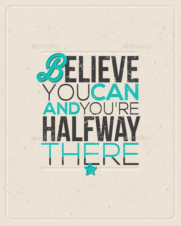 Quote Typographical Design - Conceptual Vectors