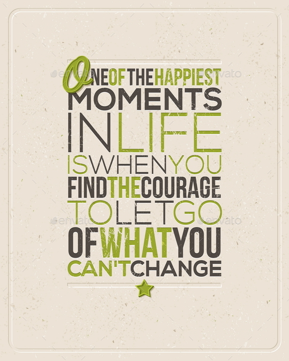 Quote Typographical Design - Conceptual Vectors
