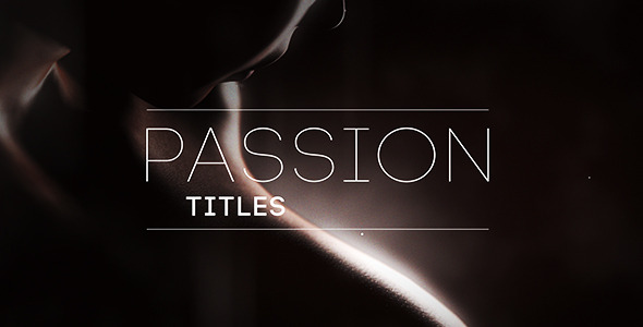 Passion Titles - VideoHive 10519633