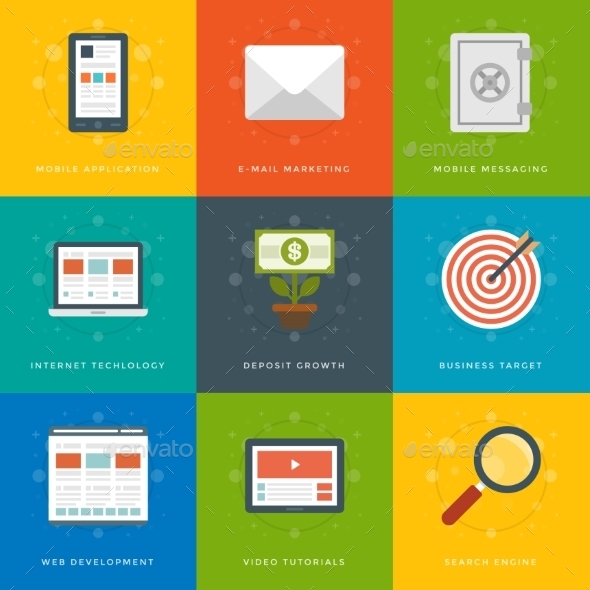 Business Icons - Web Technology