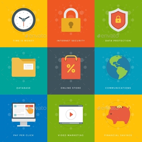 Business Icons - Retail Commercial / Shopping