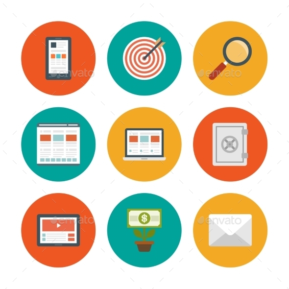 Business Icons - Web Technology