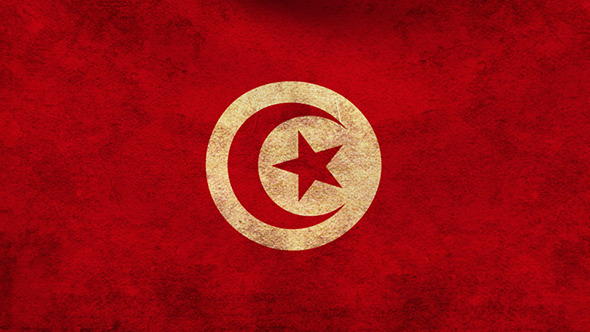 Tunisia Flag 2 Pack – Grunge and Retro