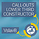 Call-outs Lower Third Constructor - VideoHive Item for Sale