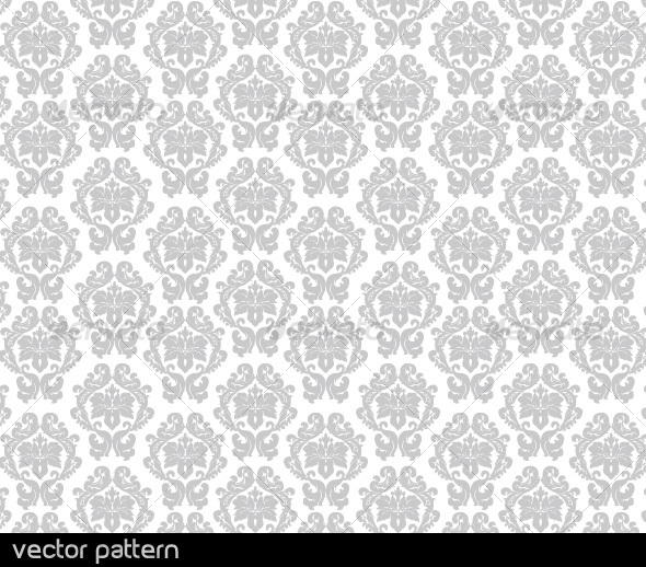 Floral Vector Pattern - Patterns Decorative