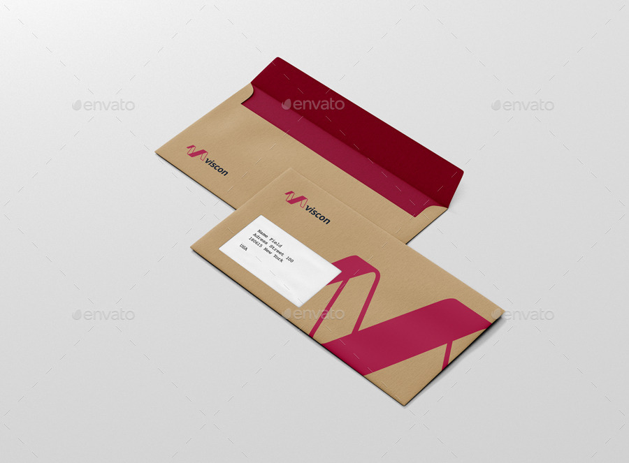 envelope c5 6 mock