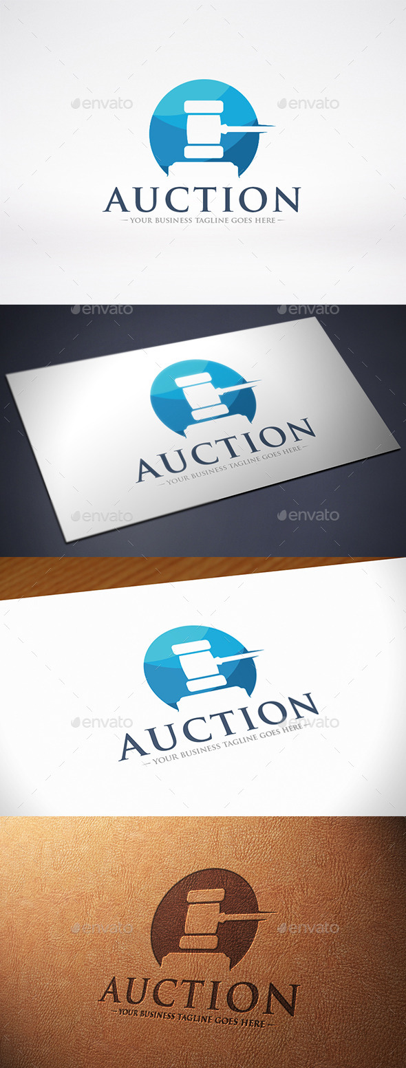 Auction Logo Template - Objects Logo Templates