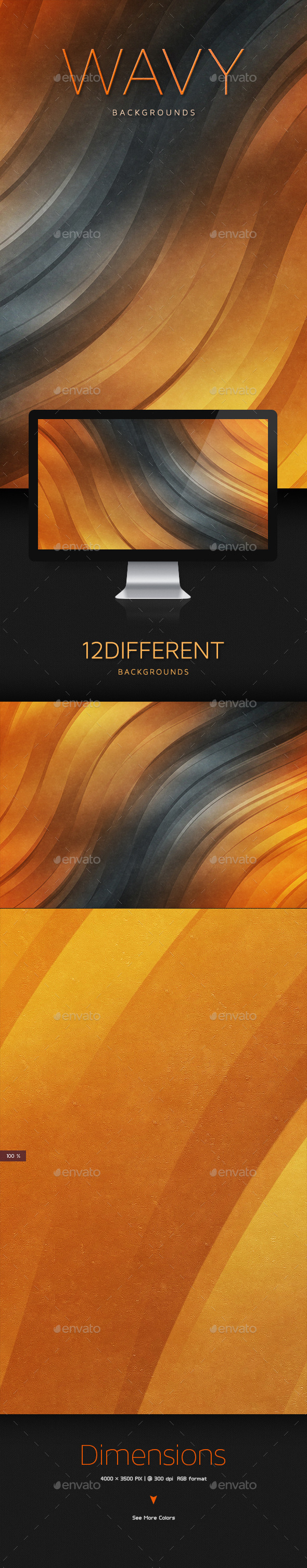 Wavy Stone Background