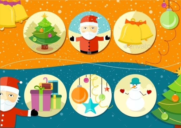 Christmas and New Year Icons - Christmas Seasons/Holidays