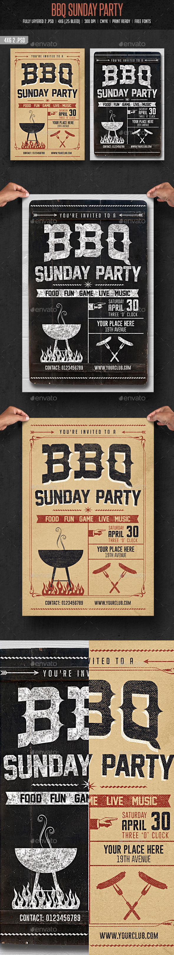 BBQ Sunday Party - Clubs & Parties Events