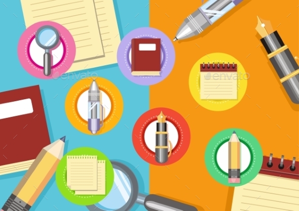 Office Icons Set - Concepts Business