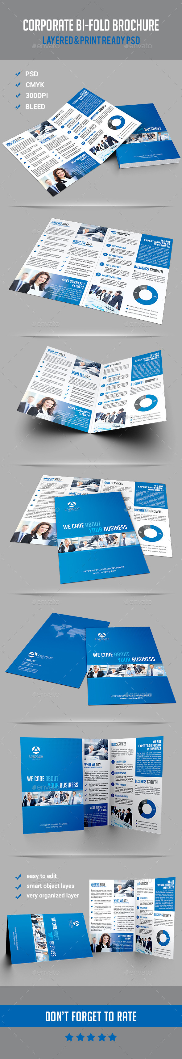 Corporate Bi-Fold Brochure - Corporate Brochures