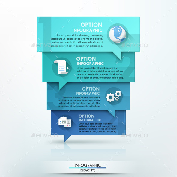 Paper Infographic Template - Infographics