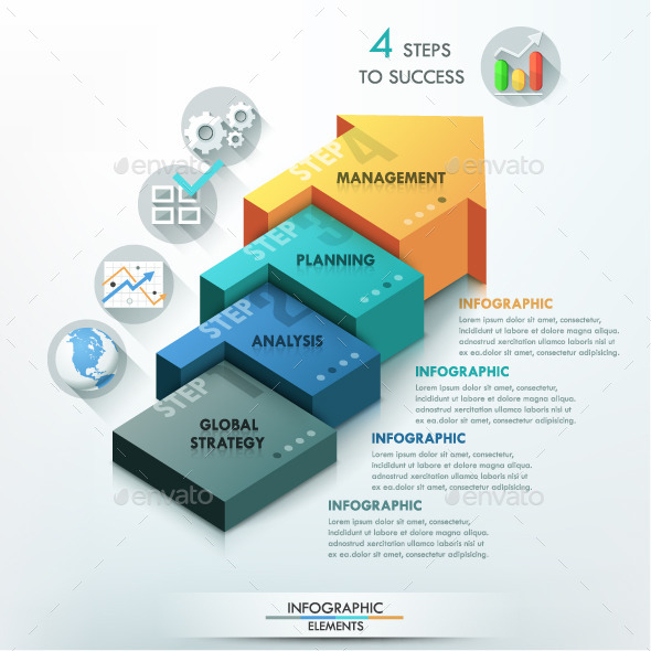 Modern Infographic Options Template - Infographics