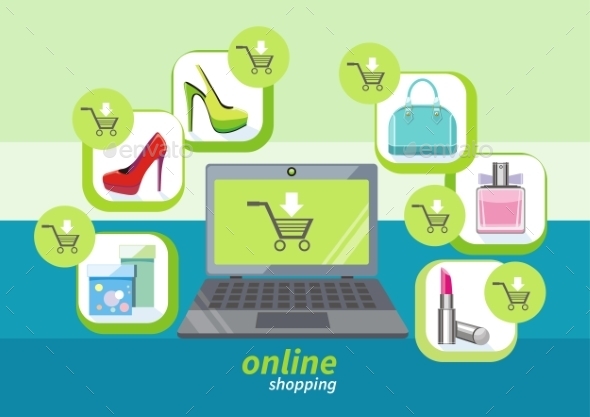 Shopping Icon Set - Services Commercial / Shopping
