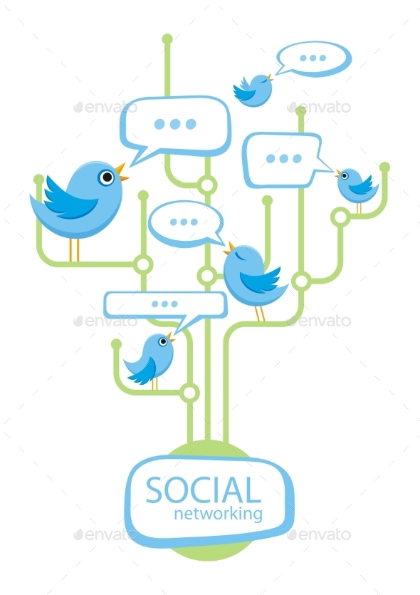 Social Media Concept - Communications Technology