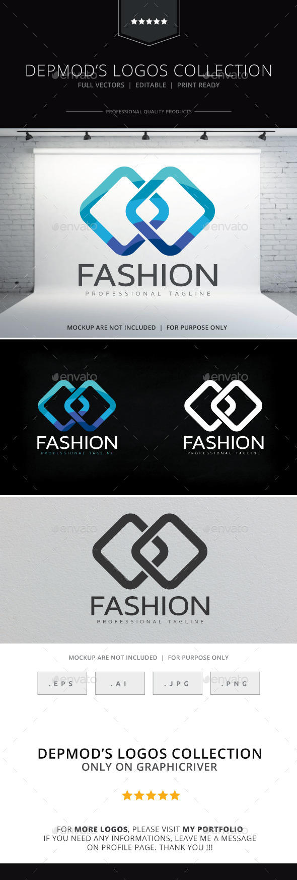Fashion Logo - Abstract Logo Templates