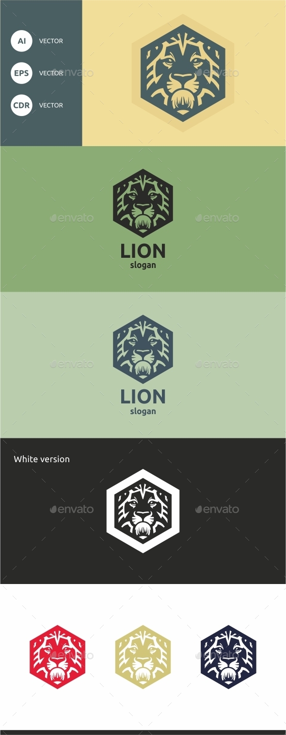 Lion - Animals Logo Templates
