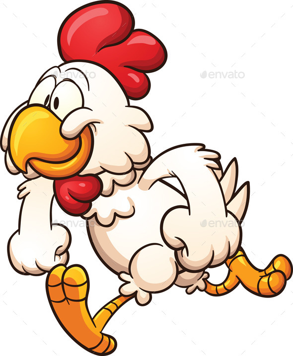 Cartoon Chicken - Animals Characters