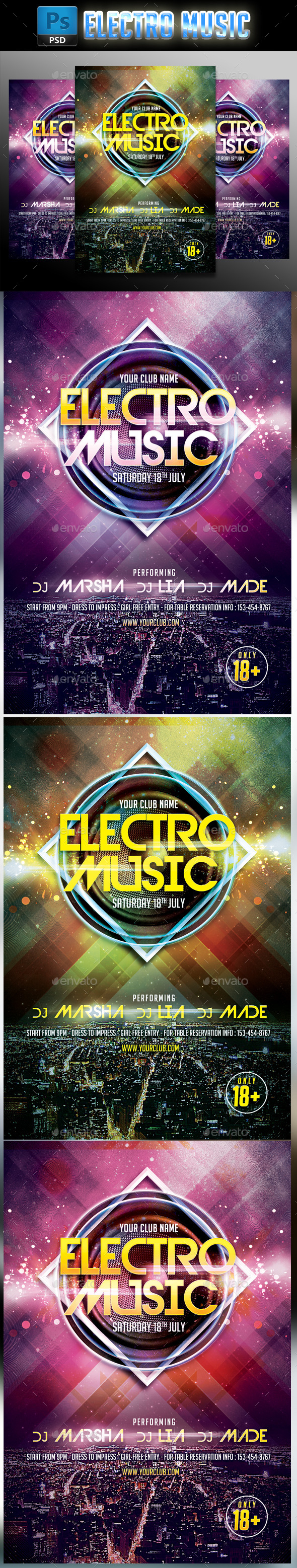 Electro Music #2 - Clubs & Parties Events