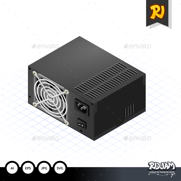 Isometric Power Supply - Computers Technology
