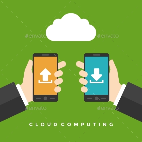 Business Man Hands Holding Smartphone - Computers Technology