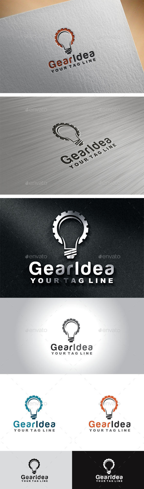 Gear Idea - Objects Logo Templates