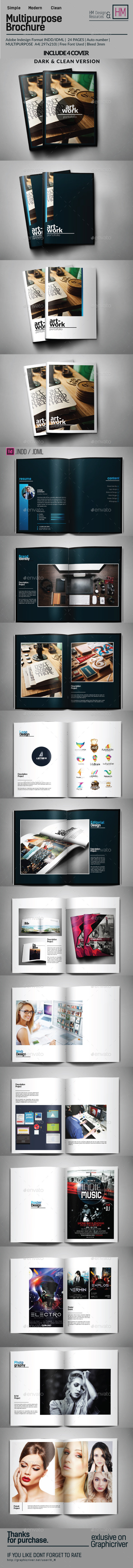 Portfolio Brochure Template - Portfolio Brochures