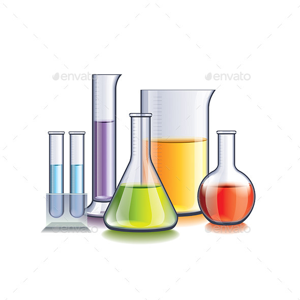 Laboratory Glassware - Health/Medicine Conceptual