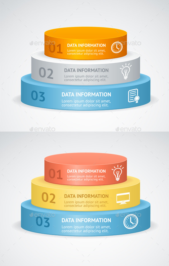Vector Infografic Podium - Business Conceptual