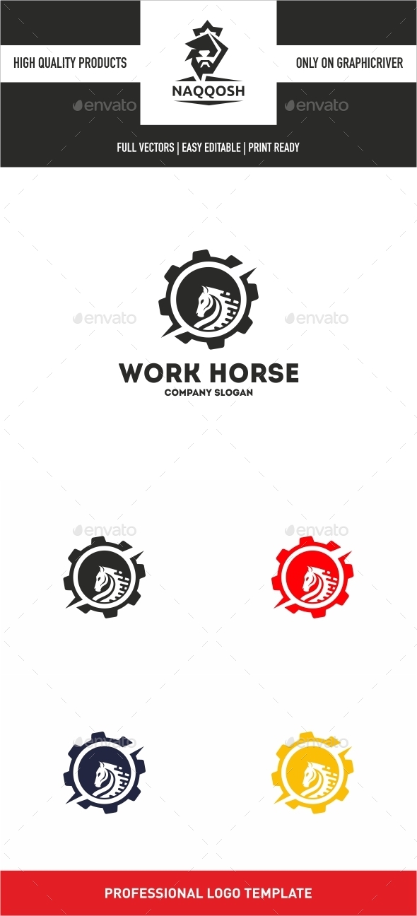 Work Horse - Logo Templates
