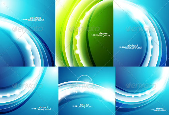 Wavy backgrounds - Backgrounds Business