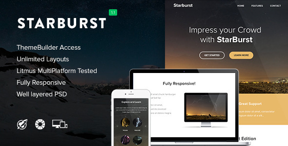 Starburst - Responsive - ThemeForest 10475518
