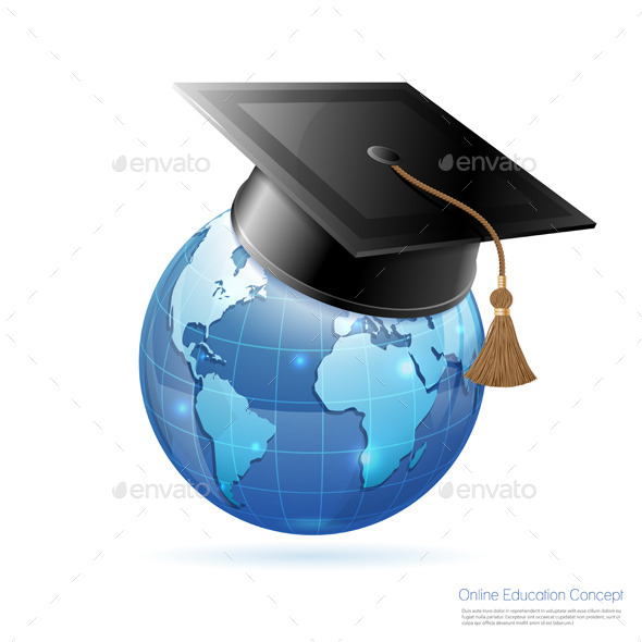 Online Education Concept - Web Technology