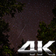 Stars in the Sky Over Trees with Shooting Stars - VideoHive Item for Sale