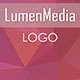 Abstract Shimmer Logo