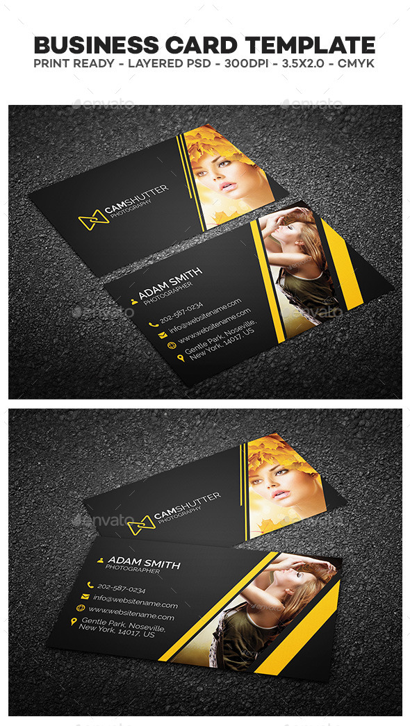 Photography Business Card - Creative Business Cards