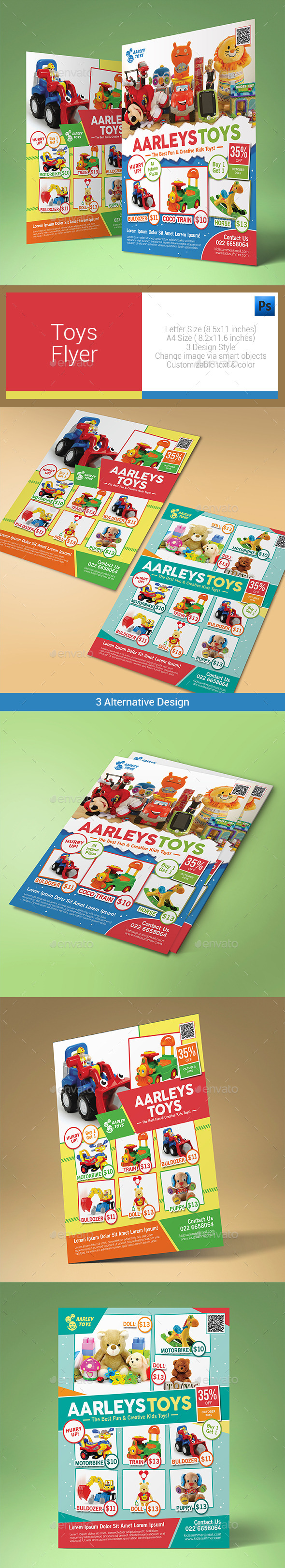 Toys Flyer - Corporate Flyers