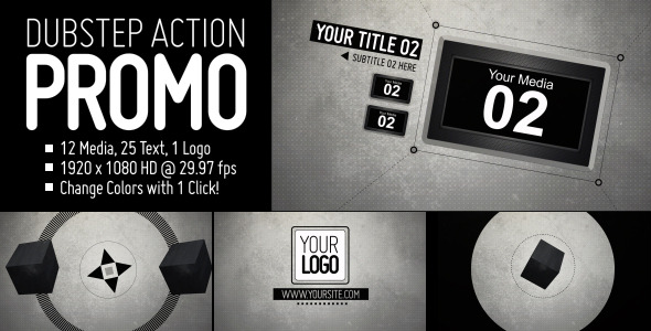 Dubstep Action Promo - VideoHive 10549892