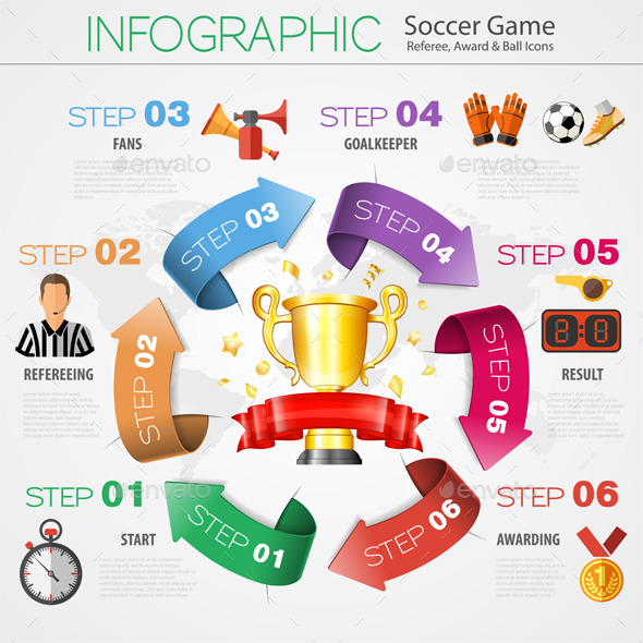 Soccer Infographics - Sports/Activity Conceptual