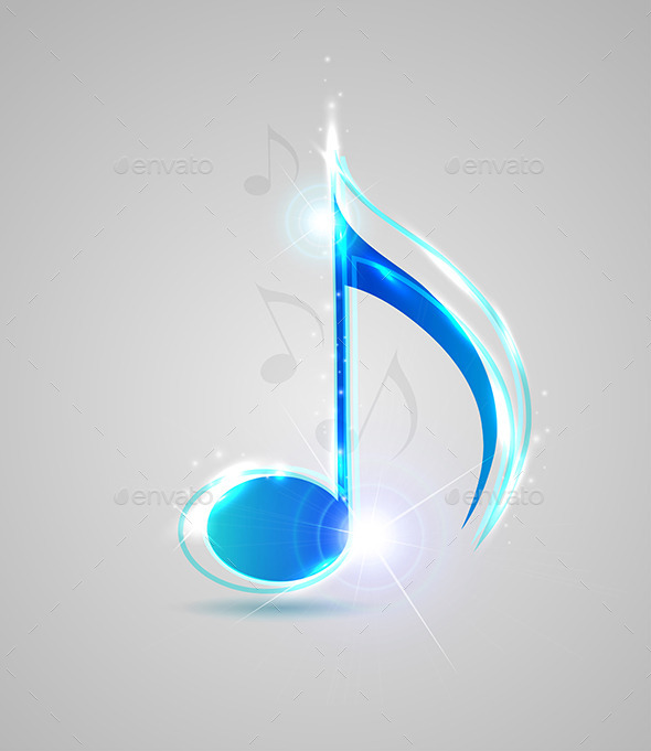 Blue Shining Note - Miscellaneous Vectors
