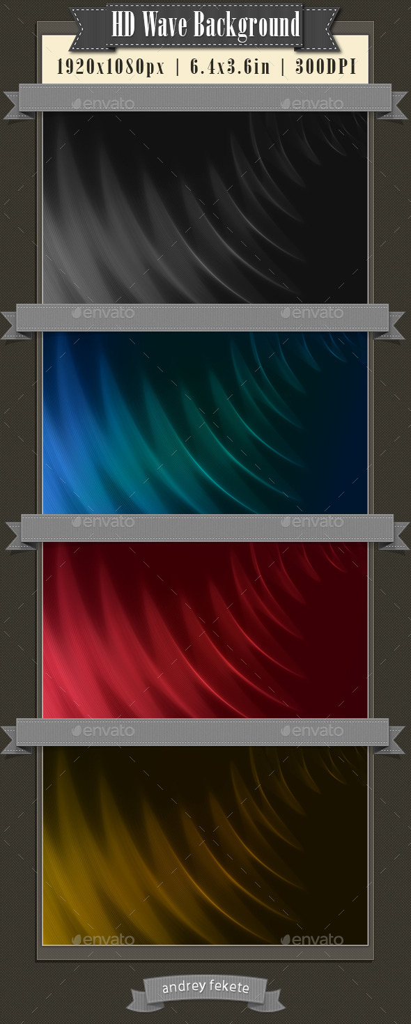 HD Wave Background - Abstract Backgrounds