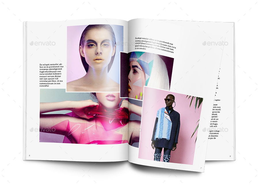 Fashion Editorial, Print Templates GraphicRiver